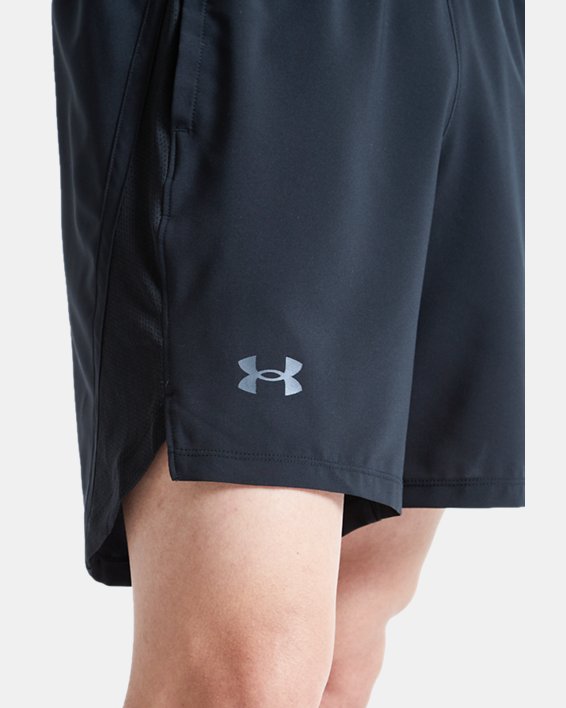 Men's UA Launch Run 7" Shorts in Black image number 4